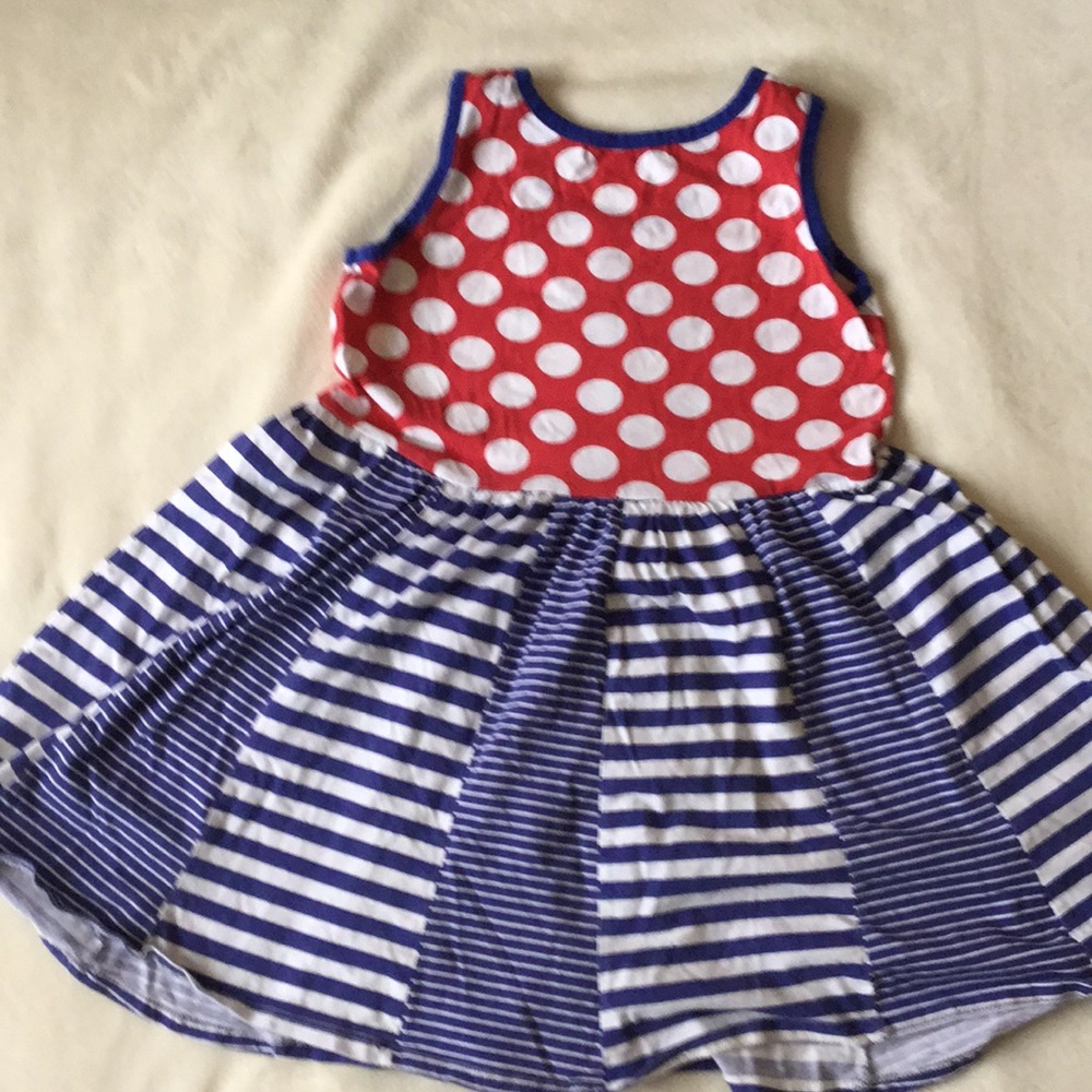 Girls 4th of July Dress and skirt bundle sz7 - Picture 4 of 6